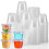 1oz portion cups with lids 50 pack airtight stackable 1