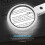 Handheld Magnifying Glass with Light 5X 8 LED 7