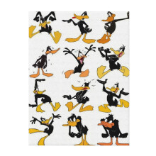 Daffy Duck plush throw blanket 80" x 60"
