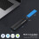 2X M2 SSD Case NGFF 5Gbps  Protocol M.2 Vers USB 3.1 Gen1 SSD Adaptateur pour NGFF  SSD Disk Box M.2 SSD Case 8