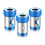 Magnetic Screw Ring Bit Blue for 1/4 Inch Hex Screwdriver 7