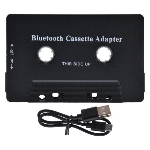 LIZEALUCKY Bluetooth castle adapter ABS black 3.9x2.5x0.3 in