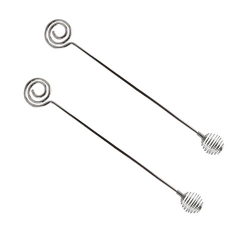Stainless Steel Swizzle Spoon 2 pcs
