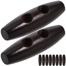 LIYUNMIAO coat replacement buttons horn wood 20pcs