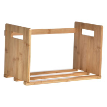 LIYUNMIAO desktop organizer shelf small bookshelf 3-tier