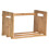 LIYUNMIAO desktop organizer shelf small bookshelf 3-tier 1