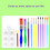 Kids Paint Brush Small Size 13-Piece Set 2