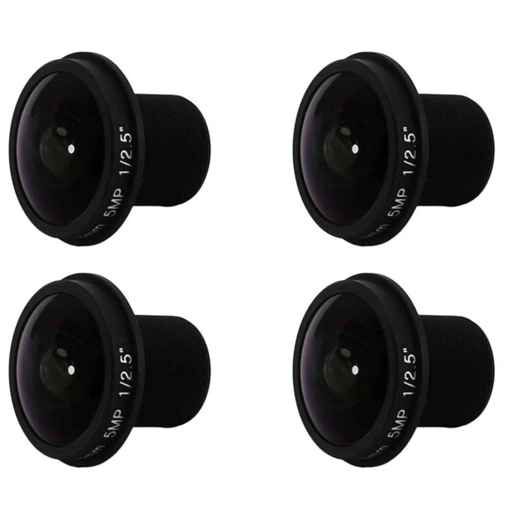 Hd Fisheye Cctv Lens 5Mp 1.8Mm M12 Mount 9370362105509