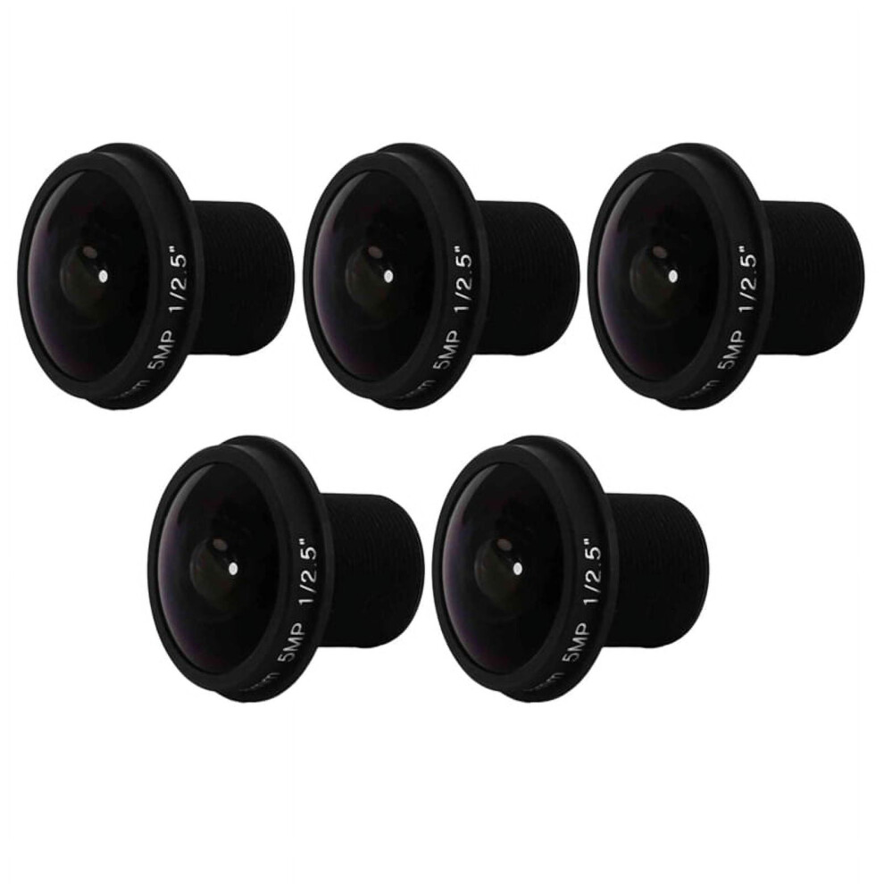 Hd Fisheye Cctv Lens 5Mp 1.8Mm M12 Mount 9370362105233