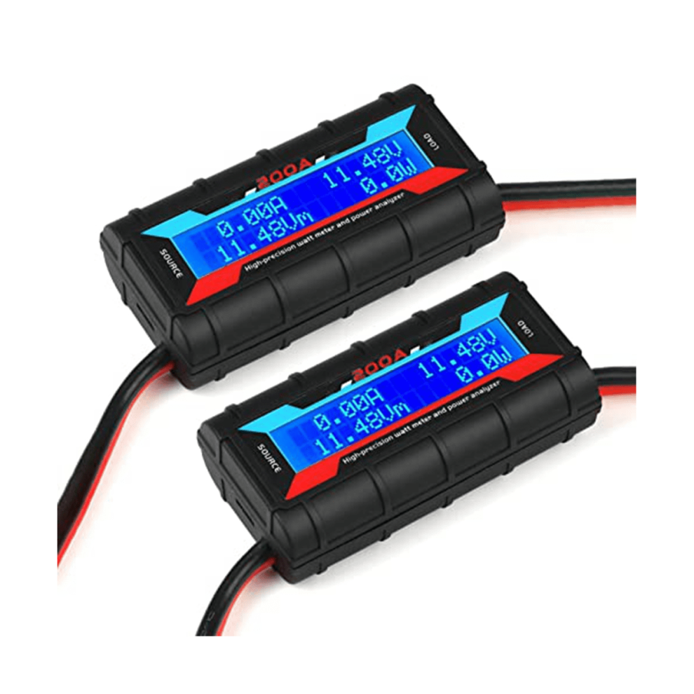 Power Analyzer Watt Meter 200A Lcd Backlight 2 Pcs 946140648545