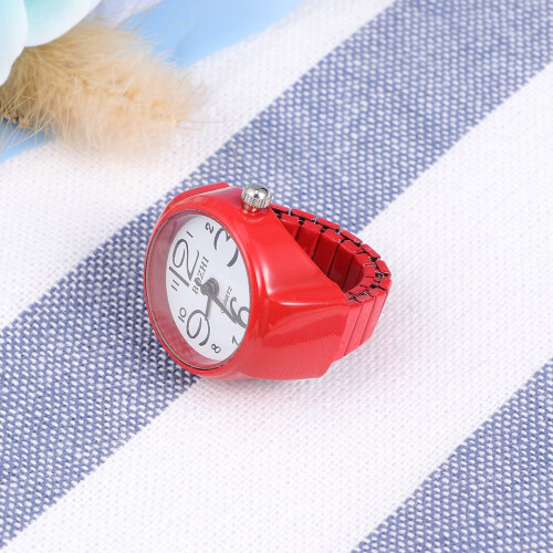 Haust quartz watch ring red unisex 1 piece 2