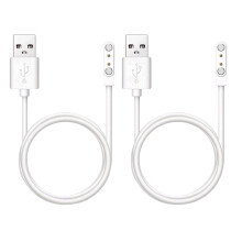 Magnetic Suction Charging Cable for Smart Watch 2-Pin 2 pcs