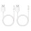 Magnetic Suction Charging Cable for Smart Watch 2-Pin 2 pcs 1