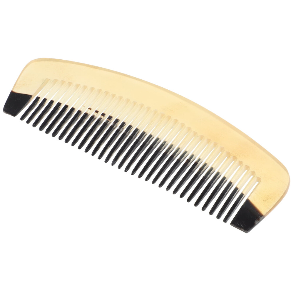 Ox Horn Hair and Beard Comb Anti-Static Pocket Size 10