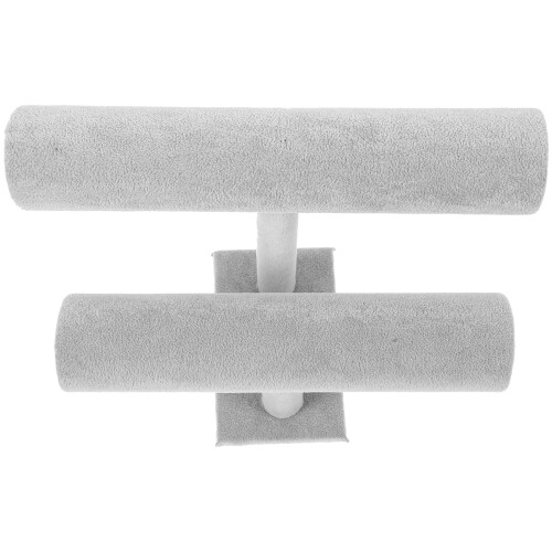 Bracelet Holder Stand Grey Two-Tier Detachable 1
