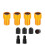 Linyes Presta to Schrader valve adapter 4-pack 1