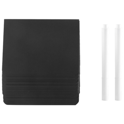 Mini A-Shaped PVC Blackboards with White Chalk Markers 20 1