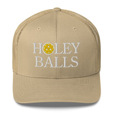 Pickleball trucker cap khaki