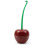 Toilet Brush Set with Cherry-Shaped Holder Plastic 2