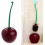 Toilet Brush Set with Cherry-Shaped Holder Plastic 4