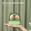 Egg Cooker 220V for Home or Dormitory Green 2-Egg Capacity 8