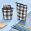 Black Tartan Fabric Pencil Pouch 1 Pack 4