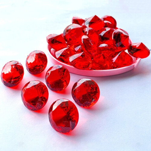 Acrylic Crystal Toy Gems 100 pcs