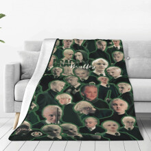 Draco Malfoy plush throw blanket 50x60 inches