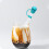 Skull Silicone Straw Toppers 10mm 6pcs 4