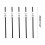 Harliver Halloween reusable plastic straws set 5 pcs 2