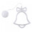 Battery Powered Christmas Window Lights LED Snowman Bell 3