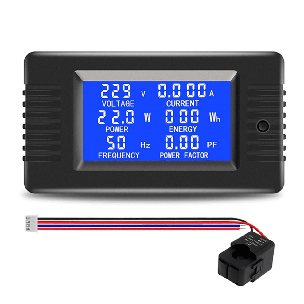 Digital Voltmeter Ammeter With Lcd 110V 100A 946140664231