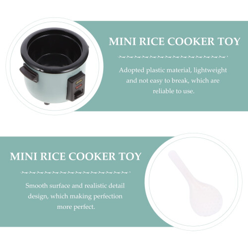 Hekezhi Mini Rice Cooker Green Kitchen Accessory 1pc 1
