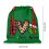 Christmas candy drawstring bag cartoon theme 10 pcs 2