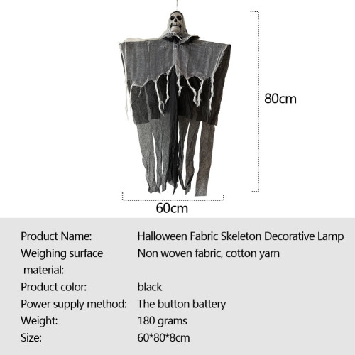 Hanging Halloween Skeleton Ghost Decorations Set of 3 1