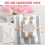Godom bath towel set coral velvet 2-piece 3