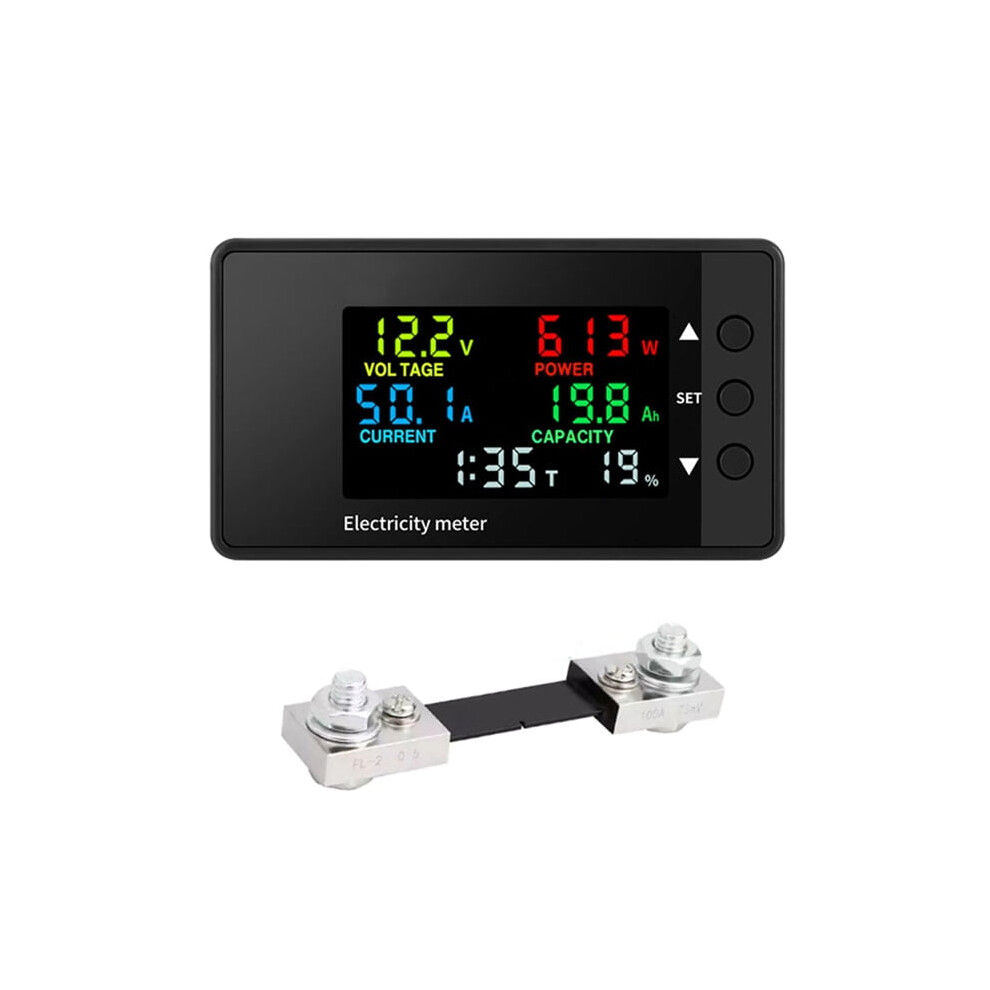 Dc Voltmeter Ammeter Wattmeter 7.5-100V 0-100A 946140667546