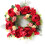 HESITONE peony wreath artificial spring door wreath 16 inch 5
