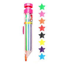 ZKCCNUK Press Action Crayons 8 Colors
