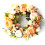 HESITONE peony wreath artificial spring door wreath 16 inch 7