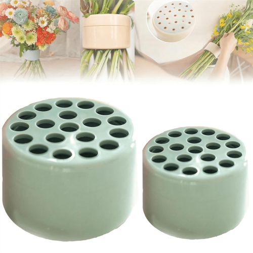 Spiral ikebana stem holder for vases, 1 piece 1