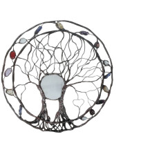 Ring of Life Metal Tree Wall Art 9.8 in