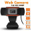 Harupink webcam 1080P optical lens with mic 3