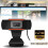 Harupink webcam 1080P optical lens with mic 5