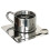 3X Coffee Cup Set with Spoon Placemat Kitchen Beverage Water Cup Tableware Accessories 10