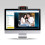 Harupink webcam 1080P optical lens with mic 6