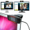 Harupink webcam 1080P optical lens with mic 7