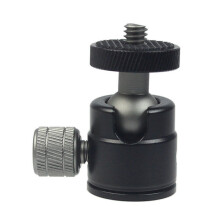 Mini Ball Screw Tripod for DSLR and Action Cameras 1/4 Inch