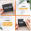 Mini A-Frame Chalkboard Signs PVC Erasable 60 Pieces 6
