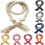 Limei cotton curtain tiebacks rope 2 pack grey 1